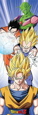 Produktbild von DRAGON BALL - Door Poster - Saiyans (53x158)
