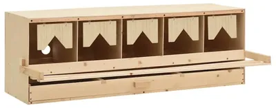Immagine prodotto di vidaXL nido per 5 persone 117x33x38 cm in legno di pino massiccio
