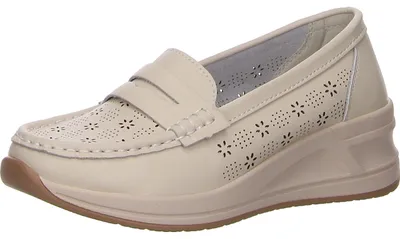 Produktbild von Artiker Slipper durchbrochen in beige, Gr. 40