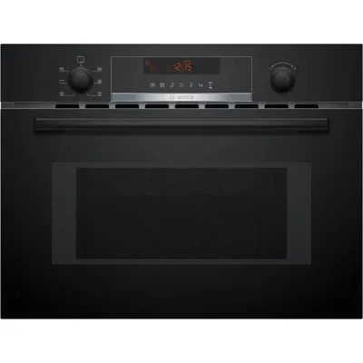Produktbild von Bosch CMA583MB0B, Integriert, Kombi-Mikrowelle, 44 l, 900 W, Eingebautes Display, Drehregler, Berührung
