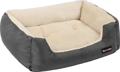 Immagine prodotto di Cuscino reversibile per cani, grigio scuro, 80x65x20 cm