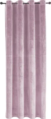Produktbild von Verdunkelungsvorhang Samt weich 300x245 cm Altrosa Ösen Vorhang blickdicht abdunkelnd Gardine Ösenaufhängung