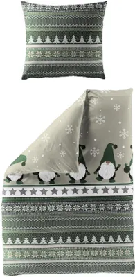 Produktbild von Unyqoos® weiche und warme Winterbettwäsche aus Flanellbaumwolle mit Reißverschluss