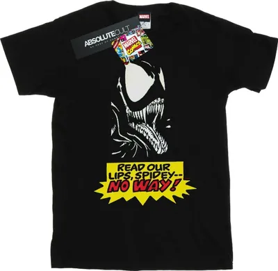 Produktbild von Marvel - "No Way" T-Shirt für Herren BI37706 (3XL) (Schwarz)