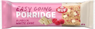 Produktbild von RUF Porridge Riegel Himbeer White Choc