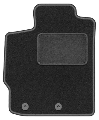 Produktbild von Fahrermatte Velours für Toyota Yaris II 2005-2011 (Schrägheck) – 1-tlg, Graphit, passgenau – Wielganizator LUX