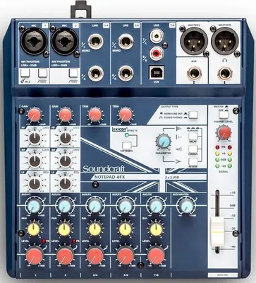 Produktbild von Soundcraft Notepad-8FX Mischpult