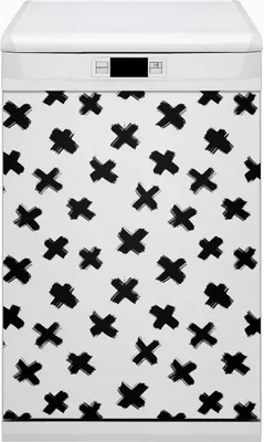 Produktbild von Dekorative Magnetmatte Küche Geschirrspüle 45x80 cm  Magnet für Spülmaschine  - Strichpinsel