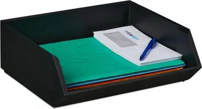 Immagine prodotto di Organizzatore da scrivania impilabile in bambù