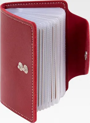 Produktbild von Kreditkartenetui RFID Blockierung Leder Kartenetui für Damen und Herren - 34 Karten