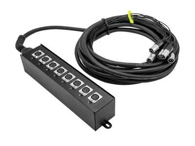 Productafbeelding van OMNITRONIC Multicore podiumkast MUS-810, 20,30 cm (8"), 10 meter (30304617)