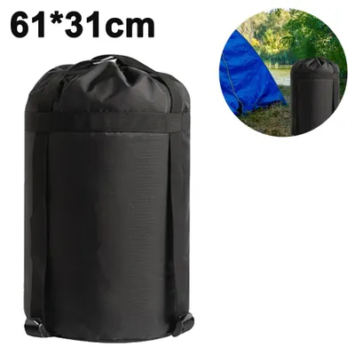 Produktbild von Kompressions-Packsack, Aufbewahrungs-Packsack für Schlafsäcke, wasserdichter Packsack für Camping, Wandern, Rucksackreisen – ideal für Schlafsäcke und Kleidung beim Camping
