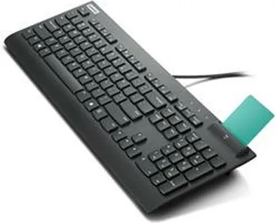 Produktbild von Lenovo 4Y41B69380, Volle Größe (100%), Kabelgebunden, USB, QWERTY, Schwarz