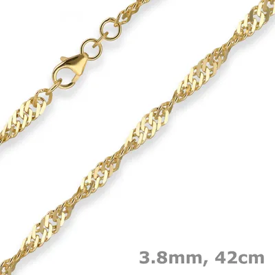 3-8mm-Singapurkette-aus-585-Gelbgold-42cm