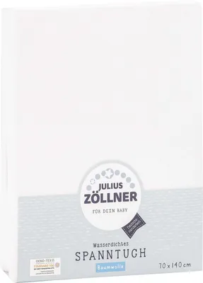 Produktbild von Zöllner Spannbetttuch wasserdicht Nässeschutz 70x140 cm