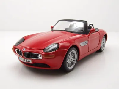 Produktbild von BMW Z8 Cabrio rot Modellauto 1:24 Maisto