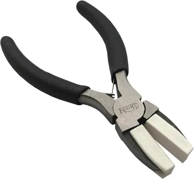 Productafbeelding van Tang met Nylon bekken - Sieraden tang - Sieraden maken - Nylon bekken - 123 Grams - Zwart