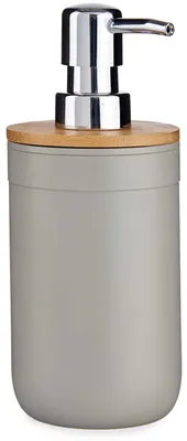 Produktbild von Seifenspender mit Bambusdeckel CLEAN, 350 ml