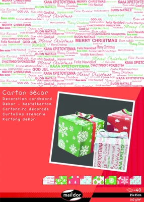 Produktbild von Clairefontaine 3065503545912, Kunstpapier, 160 g/m², 40 Blätter