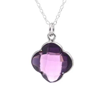 Produktbild von AILORIA CAPUCINE Halskette "Silber Amethyst Quarz"