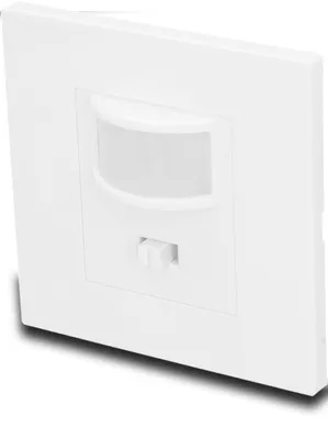 Produktbild von Unitec Bewegungsmelder weiss Unterputz für bis zu 800 Watt, 160 Grad, IP20
