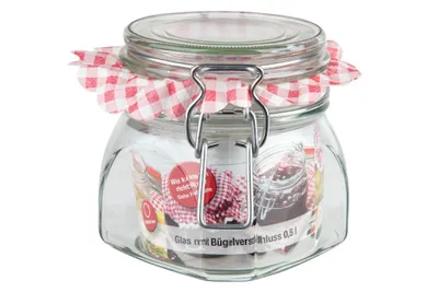 Produktbild von Glas m.Bügelverschluß 0,5 ltr Gothika
