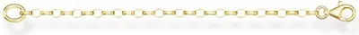Produktbild von THOMAS SABO Verlängerskette Silber vergoldet Gelbgold KE1558