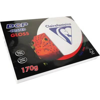 Produktbild von Clairefontaine 6853C DCP Coated, SRA3 (450x320mm) 170g, 250 Blatt - 130 CIE