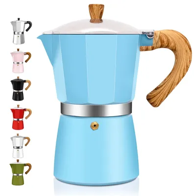 Espressokocher 12 Tassen Aluminium Mokka-Kanne 600 ml