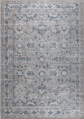 Obrázek produktu pro Tapiso Koberec RITZ Moderní béžová Modrá Obývací pokoj Ložnice 300 x 400 cm