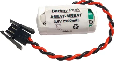 Produktbild von Batteriepack 3,6V 2100mAh LS17330 Lithium Pufferbatterie ersetzt A6BAT MARBAT