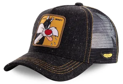 Produktbild von Capslab Looney Tunes Gros Minet Trucker Kappe - CL/LOO2/1/MIN1