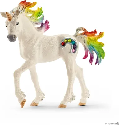 Obrázok produktu pre Schleich® 70525 Schleich® Bayala 70525 Regenbogeneinhorn Fohlen Spielfigur