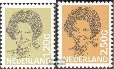 Produktbild von Briefmarken Niederlande 1986 Mi 1303A-1304A (kompl.Ausg.) postfrisch Königin Beatrix