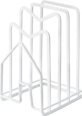 Produktbild von Schneidebrettständer, Topf- und Pfannendeckelhalter für Küchenschränke, Schneidebrett-Organizer, Ständerhalter