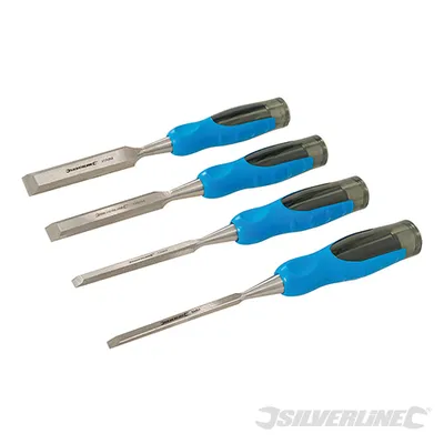 Image de Silverline 633495 Expert Wood Chisels, 4 pcs