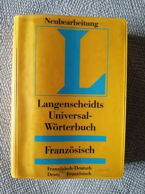 Produktbild von Langenscheidts Universal-Wörterbuch Französisch: französisch-deutsch, deutsch-französisch