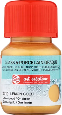 Obrázok produktu pre Talens Art Creation | Glas & porzellan deckend 30ml Zitronengold