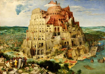 Immagine prodotto di ENJOY Puzzle Pieter Bruegel: Torre di Babele 1000 pezzi
