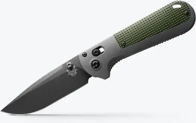 Immagine prodotto di Benchmade 430BK REDOUBT coltello tascabile 9 cm, Cerakote, grigio-verde, Grivory