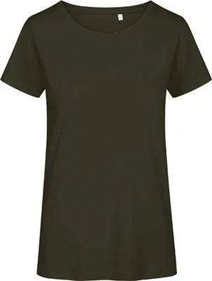 Immagine prodotto di Promodoro 3095 | Donna Premium-T Organic 100% Cotonelogico - Colore: Khaki - Taglia: S
