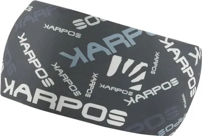 Image de Bandeau Karpos Lavaredo Gris Hommes, Femmes Gris Taille unique