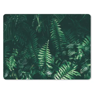 Produktbild von MuchoWow® Mauspad Mousepad Blätter - Dschungel - Natur - Tropisch - Pflanzen 40x30 cm - Mousepads - Maus Mat - Pad - Mausunterlage - Anti Rutsch