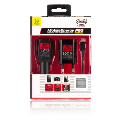 Productafbeelding van Premium 3-in-1 oplader: MicroUSB + 230V