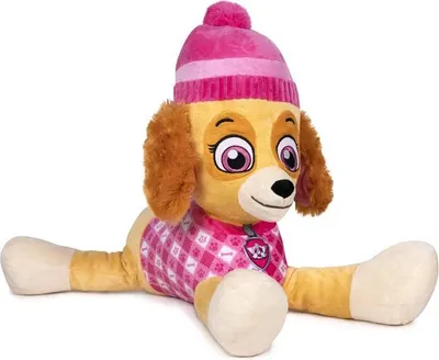 Obrázok produktu pre Tlapková patrola plyšová Skye zimná plyš 50 cm