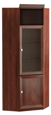 Produktbild von Eckschrank Schrank Holzschrank Bücherschrank Schrankkommode Büro Kleiderschrank