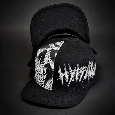 Obrázok produktu pre Hyraw Snapback Cap - Hostile As Fuck Flat Brim