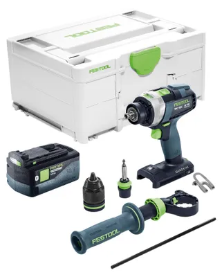 Produktbild von Festool TPC 18/4-Basic Akku Schlagbohrschrauber 18 V 75 Nm Brushless + 1x Akku 5,0 Ah + Systainer - ohne Ladegerät