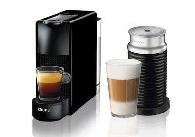 Produktbild von DeLonghi EN 85.B Essenza Mini Nespresso Kaffeekapselmaschine inkl. Aeroccino 3