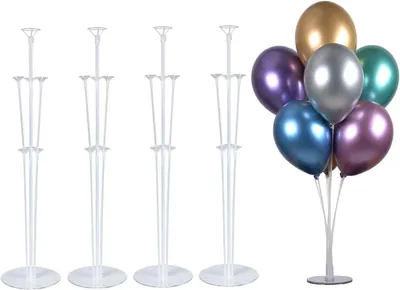 Obrázok produktu pre Sada stojanov na balóny, univerzálna dekorácia na párty, výška 71 cm
